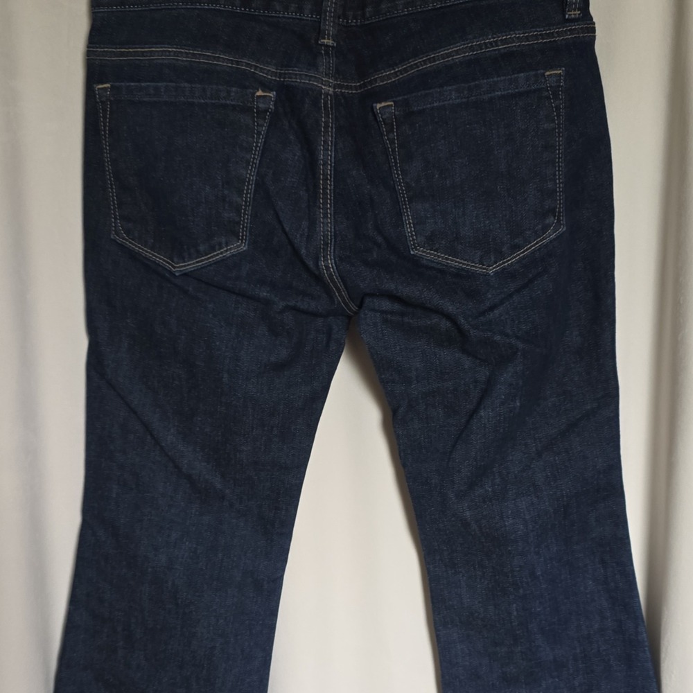 LOFT Women's Flare Jeans Dark Wash Blue Denim Size 6P - Picture 10 of 10